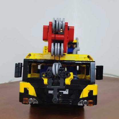 Cada MOC Motorized Building Block Set: Large Mobile Crane Truck, Model C61081