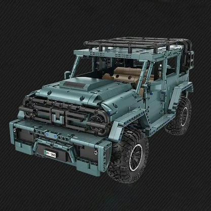 MOC Motorized Building Block Set: 009 Concept RY300 Off Road SUV Vehicle, Model C009