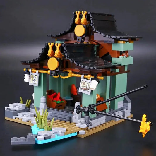MOC Building Block Set: 06022 Ninjago Temple Of Airjitzu