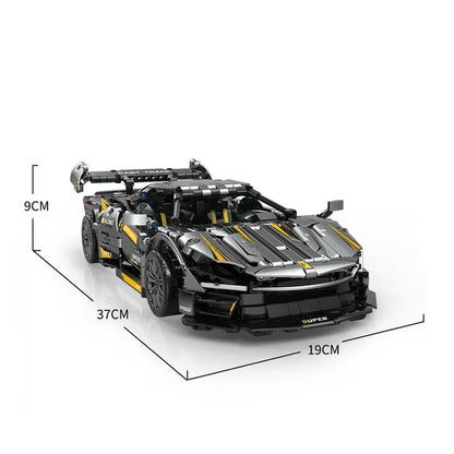 MOC Motorized Building Block Set: 10610 Super Racing FLL SP3 Sports Car