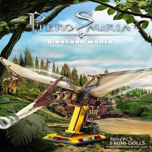 MOC Building Block Set: 13006 Flying Dinosaur Dragon
