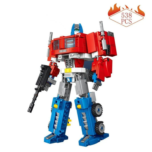 MOC Building Block Set: 13014 Deformation Optimus Truck, Model PG13014