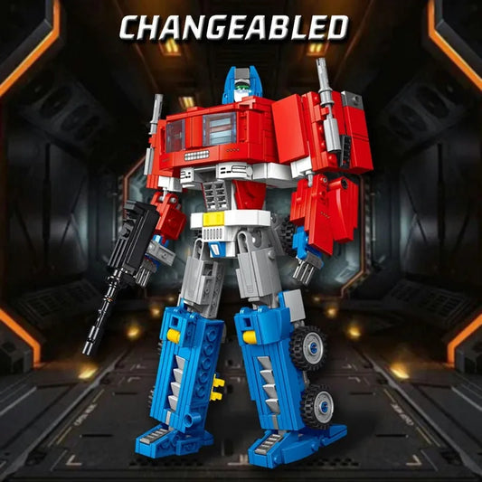 MOC Building Block Set: 13014 Deformation Optimus Truck, Model PG13014