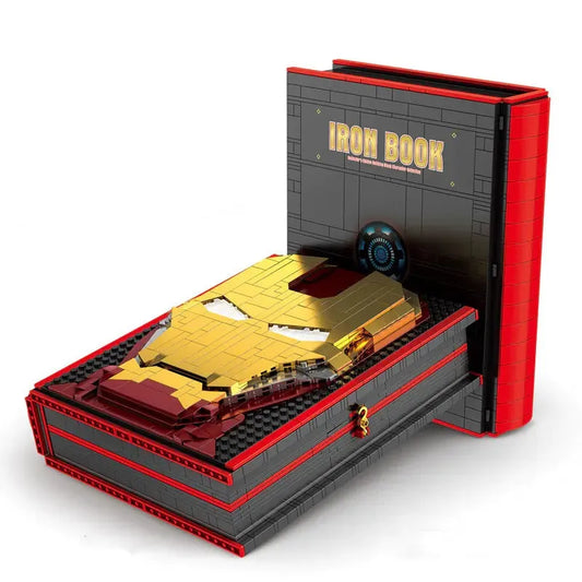 MOC Building Block Set: 3301 Super Hero Movie Marvel Iron Book