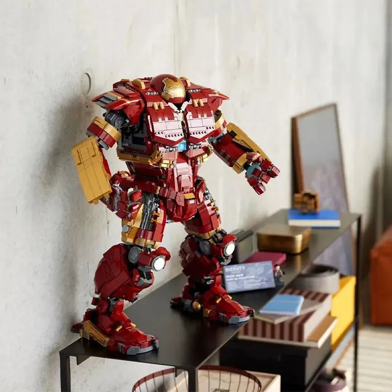 MOC Building Block Set: 55260 Hulkbuster Super Hero Iron Marvel Avengers