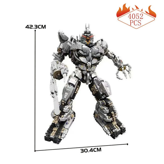 MOC Building Block Set: 6012 Mega Commander Defender Justice, Model TL6012