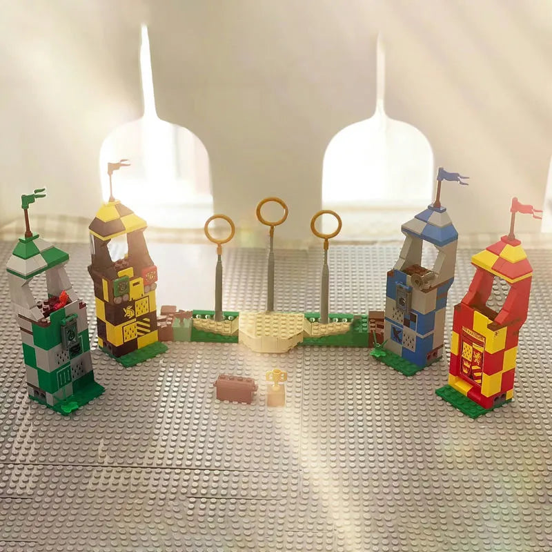 MOC Building Block Set: 6061 Harry Potter Hogwarts Quidditch Match, Model SX6061