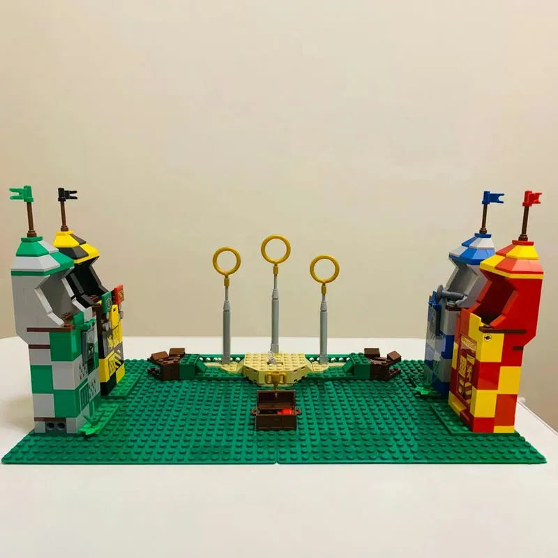MOC Building Block Set: 6061 Harry Potter Hogwarts Quidditch Match, Model SX6061