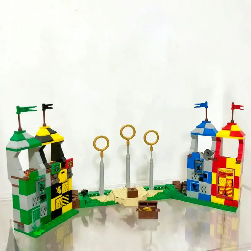 MOC Building Block Set: 6061 Harry Potter Hogwarts Quidditch Match, Model SX6061