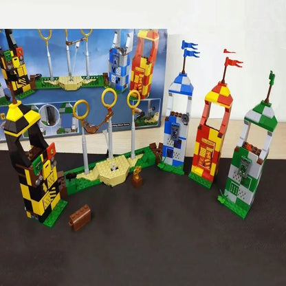 MOC Building Block Set: 6061 Harry Potter Hogwarts Quidditch Match, Model SX6061