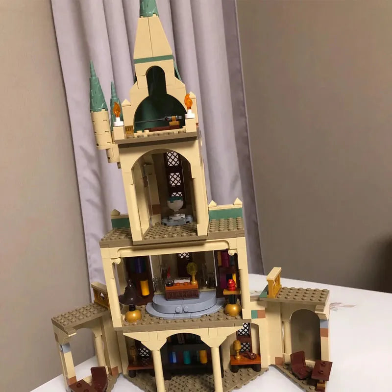 MOC Building Block Set: 6402 Harry Potter Hogwarts Dumbledore Office
