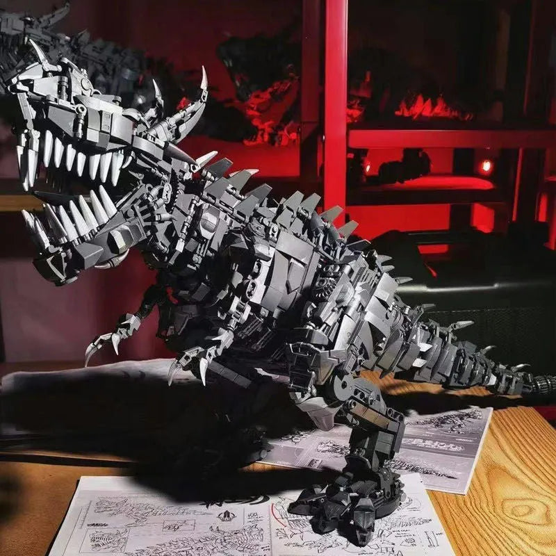 MOC Building Block Set: 66001 Dinosaur Tyrannosaurus Rex Kids, Model QD66001