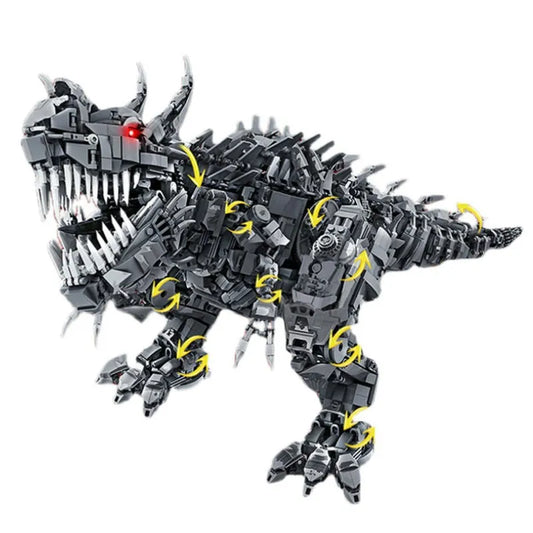 MOC Building Block Set: 66001 Dinosaur Tyrannosaurus Rex Kids, Model QD66001