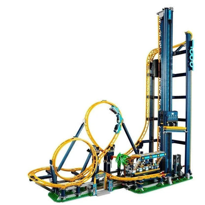 MOC Building Block Set: 66503 Creator Expert Motorized Loop Roller Coaster