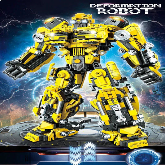 MOC Building Block Set: 7014 Transformer Deformation War Robot