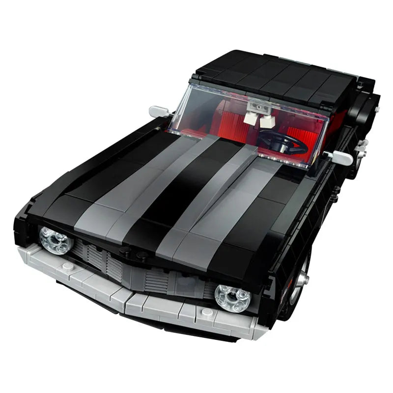 MOC Building Block Set: 71006 Tech Expert Chevrolet Camaro 1989 Car
