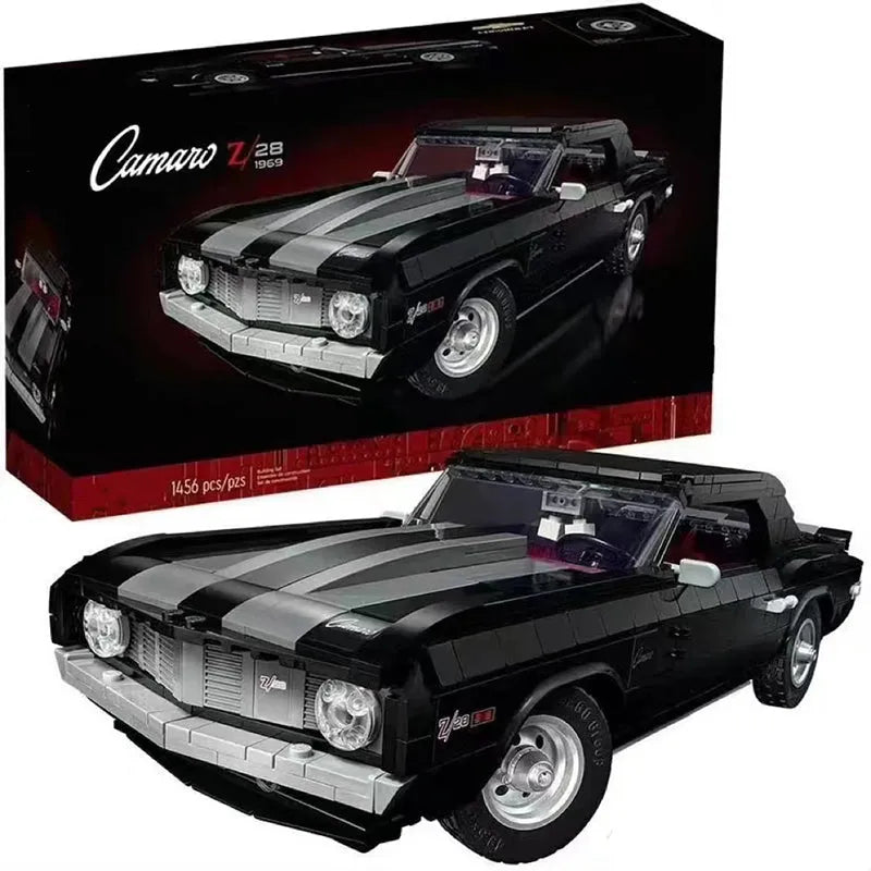 MOC Building Block Set: 71006 Tech Expert Chevrolet Camaro 1989 Car