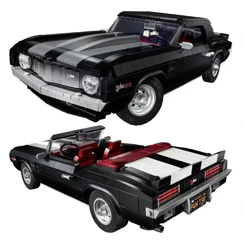 MOC Building Block Set: 71006 Tech Expert Chevrolet Camaro 1989 Car