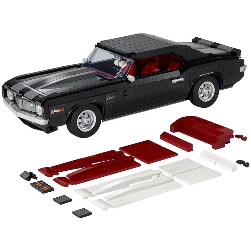 MOC Building Block Set: 71006 Tech Expert Chevrolet Camaro 1989 Car