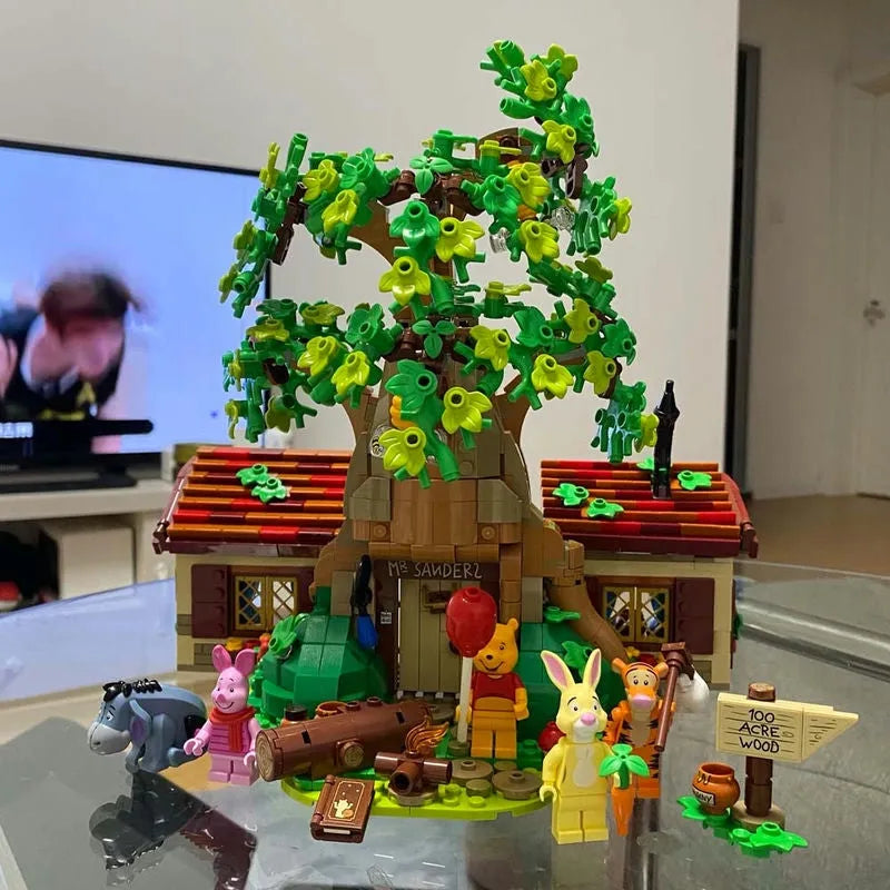 MOC Building Block Set: 7178 Ideas Cartoon Winnie The Pooh