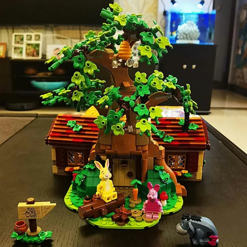MOC Building Block Set: 7178 Ideas Cartoon Winnie The Pooh