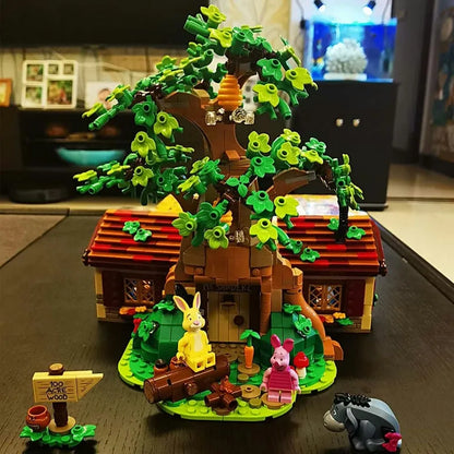 MOC Building Block Set: 7178 Ideas Cartoon Winnie The Pooh
