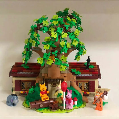 MOC Building Block Set: 7178 Ideas Cartoon Winnie The Pooh