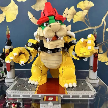 MOC Building Block Set: 87031 Movie Super Mario Mighty Bowser