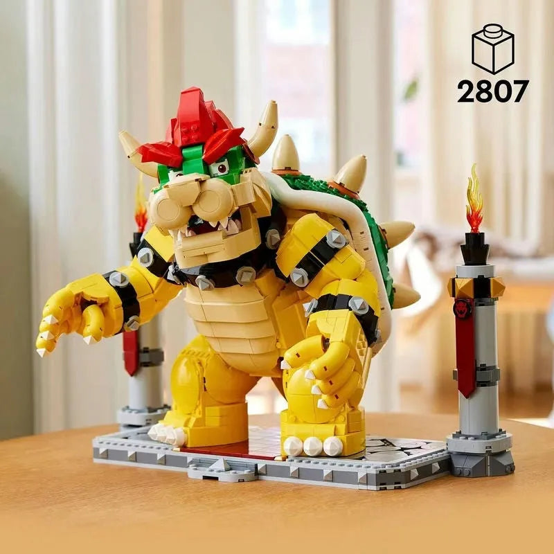 MOC Building Block Set: 87031 Movie Super Mario Mighty Bowser