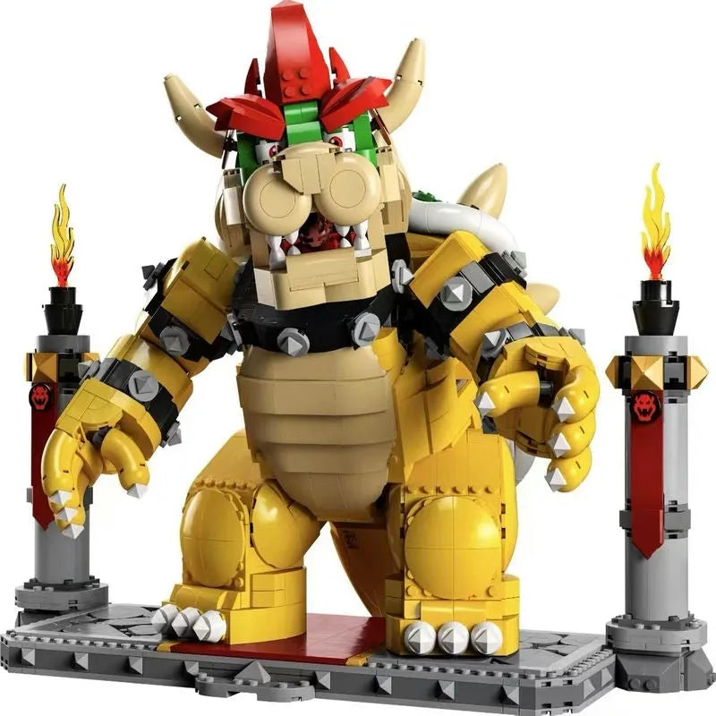 MOC Building Block Set: 87031 Movie Super Mario Mighty Bowser