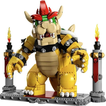 MOC Building Block Set: 87031 Movie Super Mario Mighty Bowser