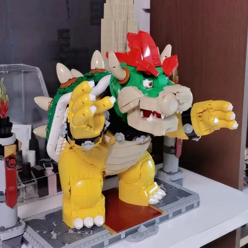 MOC Building Block Set: 87031 Movie Super Mario Mighty Bowser