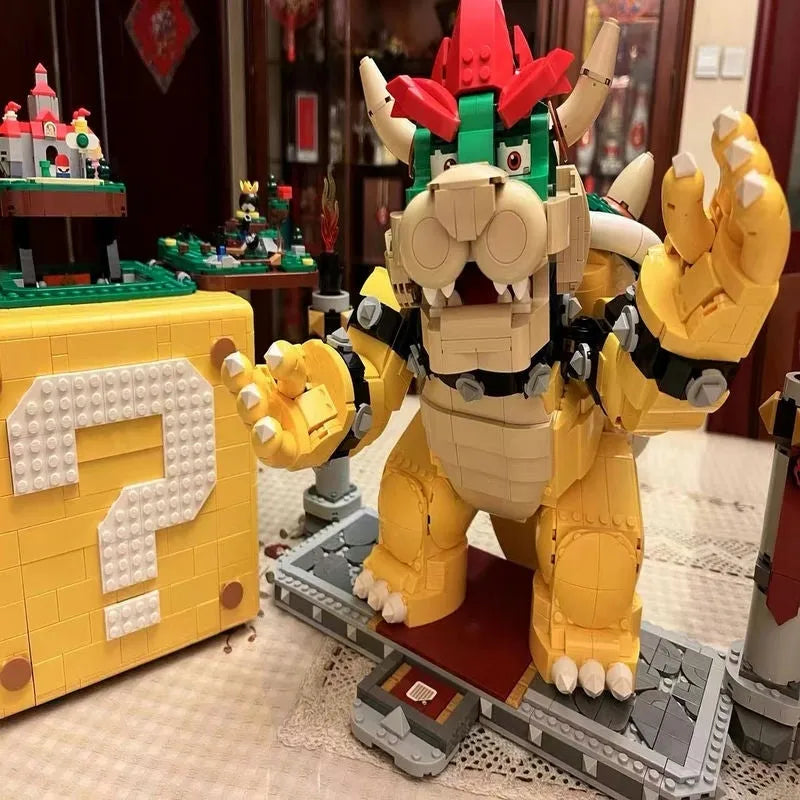 MOC Building Block Set: 87031 Movie Super Mario Mighty Bowser