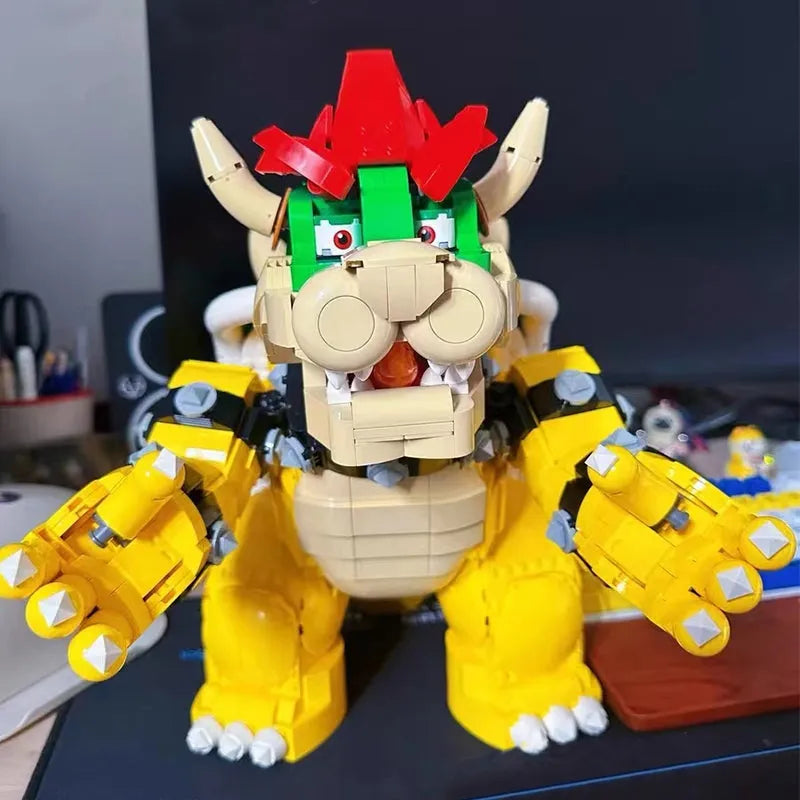 MOC Building Block Set: 87031 Movie Super Mario Mighty Bowser