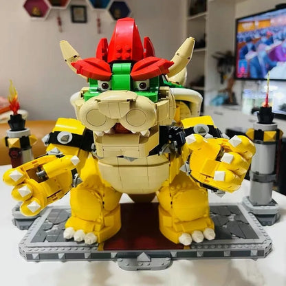 MOC Building Block Set: 87031 Movie Super Mario Mighty Bowser
