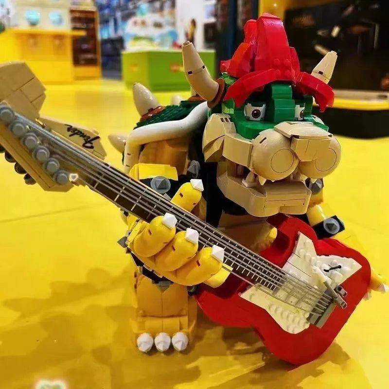 MOC Building Block Set: 87031 Movie Super Mario Mighty Bowser