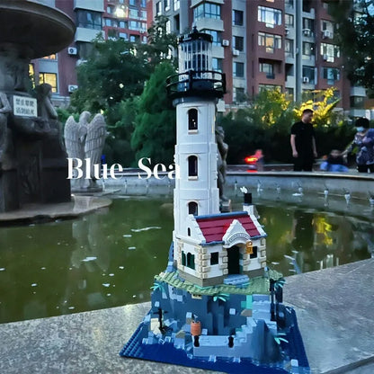 MOC Building Block Set: 92882 Ideas Motorized Light House
