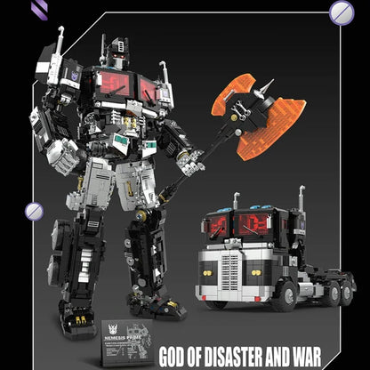 MOC Building Block Set: 996 Experts God of Disaster and War Mecha