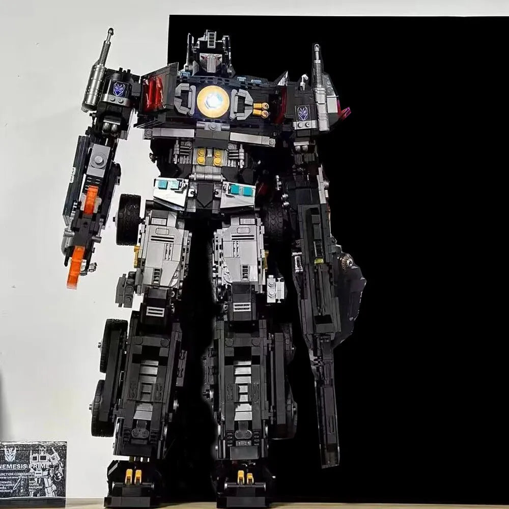 MOC Building Block Set: 996 Experts God of Disaster and War Mecha
