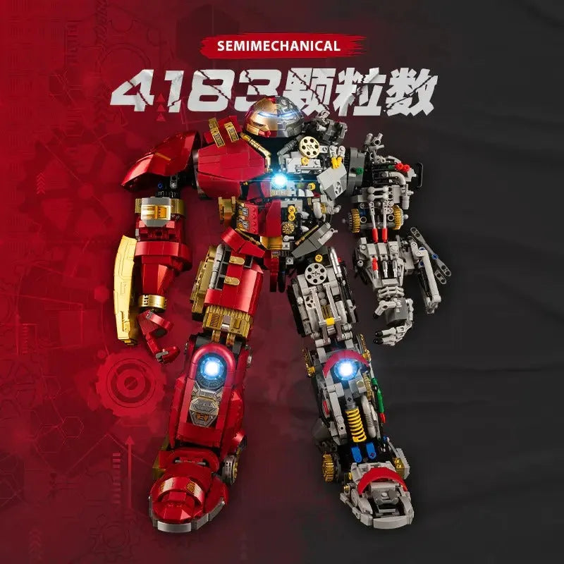 MOC Building Block Set: Avengers Iron Hero MK44 Hulkbusters K10513