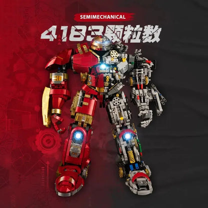 MOC Building Block Set: Avengers Iron Hero MK44 Hulkbusters K10513