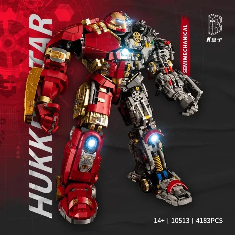 MOC Building Block Set: Avengers Iron Hero MK44 Hulkbusters K10513