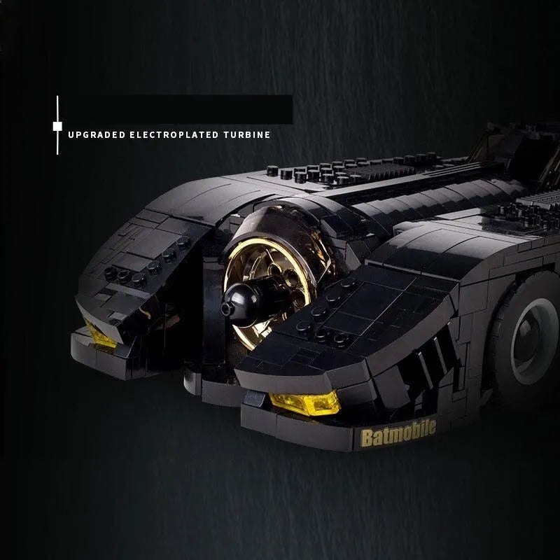 MOC Building Block Set: Batman Movie UCS Batmobile Car, Model 7144