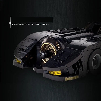 MOC Building Block Set: Batman Movie UCS Batmobile Car, Model 7144