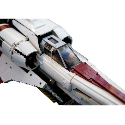 MOC Motorized Building Block Set: Battlestar Galactica Colonial Viper MKII MOC 9424