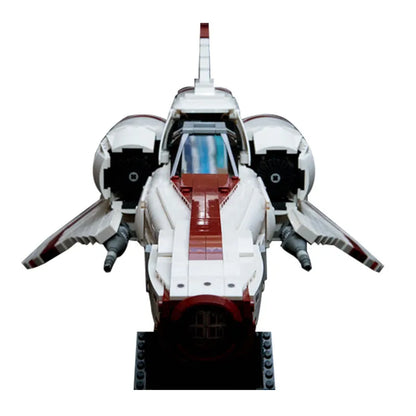 MOC Motorized Building Block Set: Battlestar Galactica Colonial Viper MKII MOC 9424