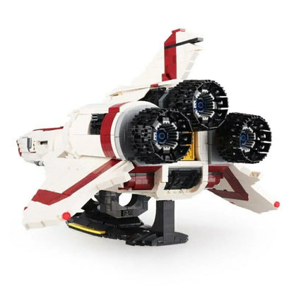 MOC Motorized Building Block Set: Battlestar Galactica Colonial Viper MKII MOC 9424