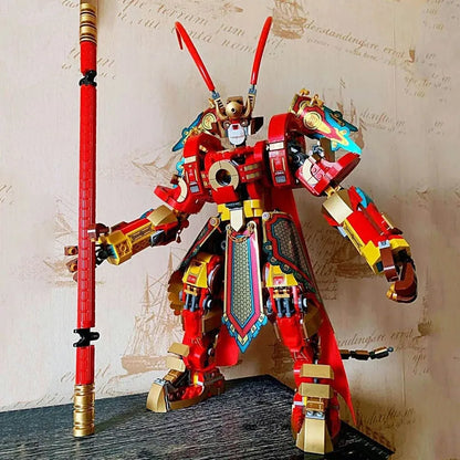 MOC Building Block Set: MOC 70001 Monkey Kid King Warrior Mech