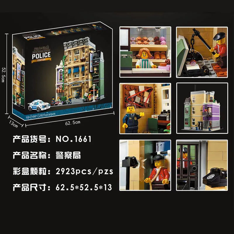 MOC Building Block Set: MOC Creator Expert Police Station