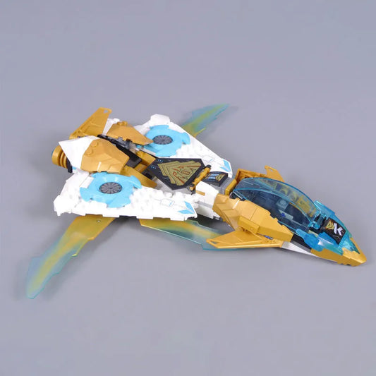 MOC Building Block Set: Ninjago MOC Golden Dragon Jet 60099